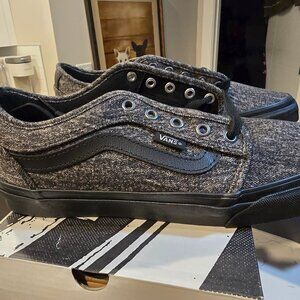 Vans Skate Chukka Low Sidestripe Denim Charcoal VN000D3TCC8 Mens Size 10 NEW